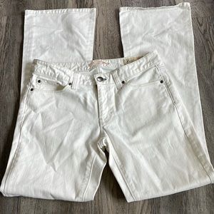 Gap Limited Edition White Bootcut Jeans, size 4
